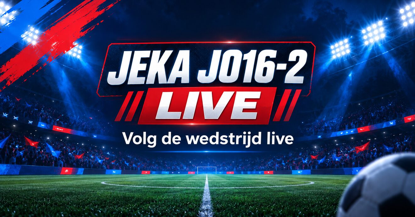 Clevaro TeamCoach voor JEKA JO16-2 met live wedstrijdbeleving